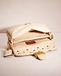 COACH®,UPCRAFTED PILLOW TABBY SHOULDER BAG 26,Medium,Brass/Ivory,Inside View,Top View
