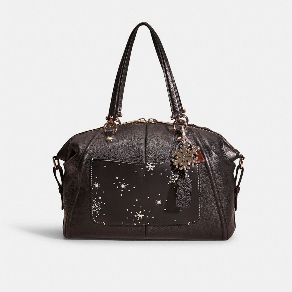 Prairie satchel best sale coach black