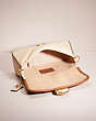COACH®,UPCRAFTED SOFT TABBY SHOULDER BAG,Brass/Ivory,Inside View,Top View