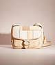 COACH®,UPCRAFTED TABBY MESSENGER,Silver/Ivory,Front View
