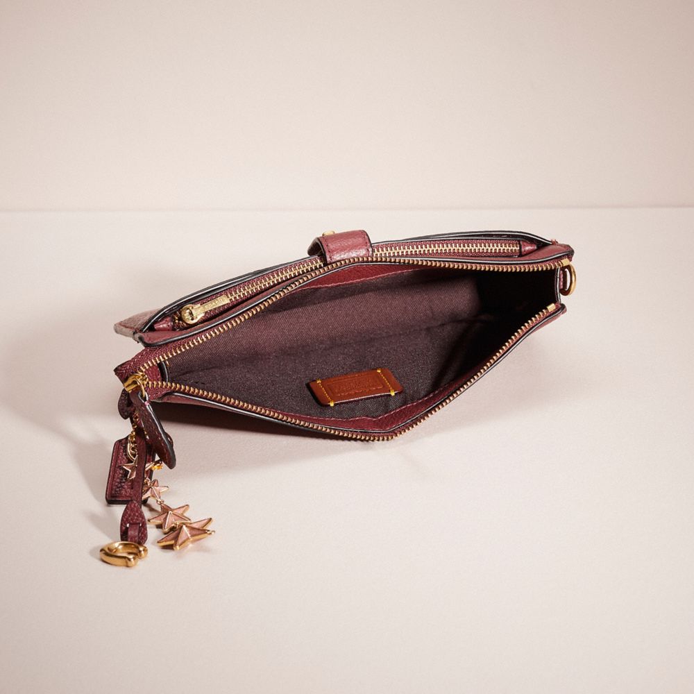 COACH®,UPCRAFTED NOA POP-UP MESSENGER,Brass/Wine,Inside View,Top View
