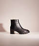 COACH®,RESTORED CHRISSY BOOTIE,Black,Front View