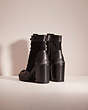 COACH®,RESTORED HEDY BOOTIE,Black,Back View