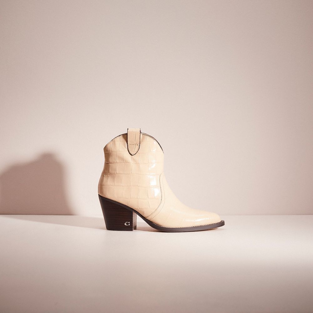 Coach shop western bootie