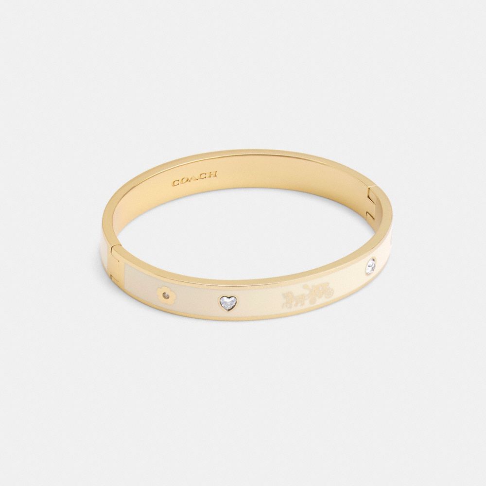 Coach In Gold/chalk