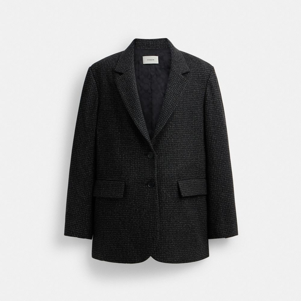 Coach tailored wool coat online