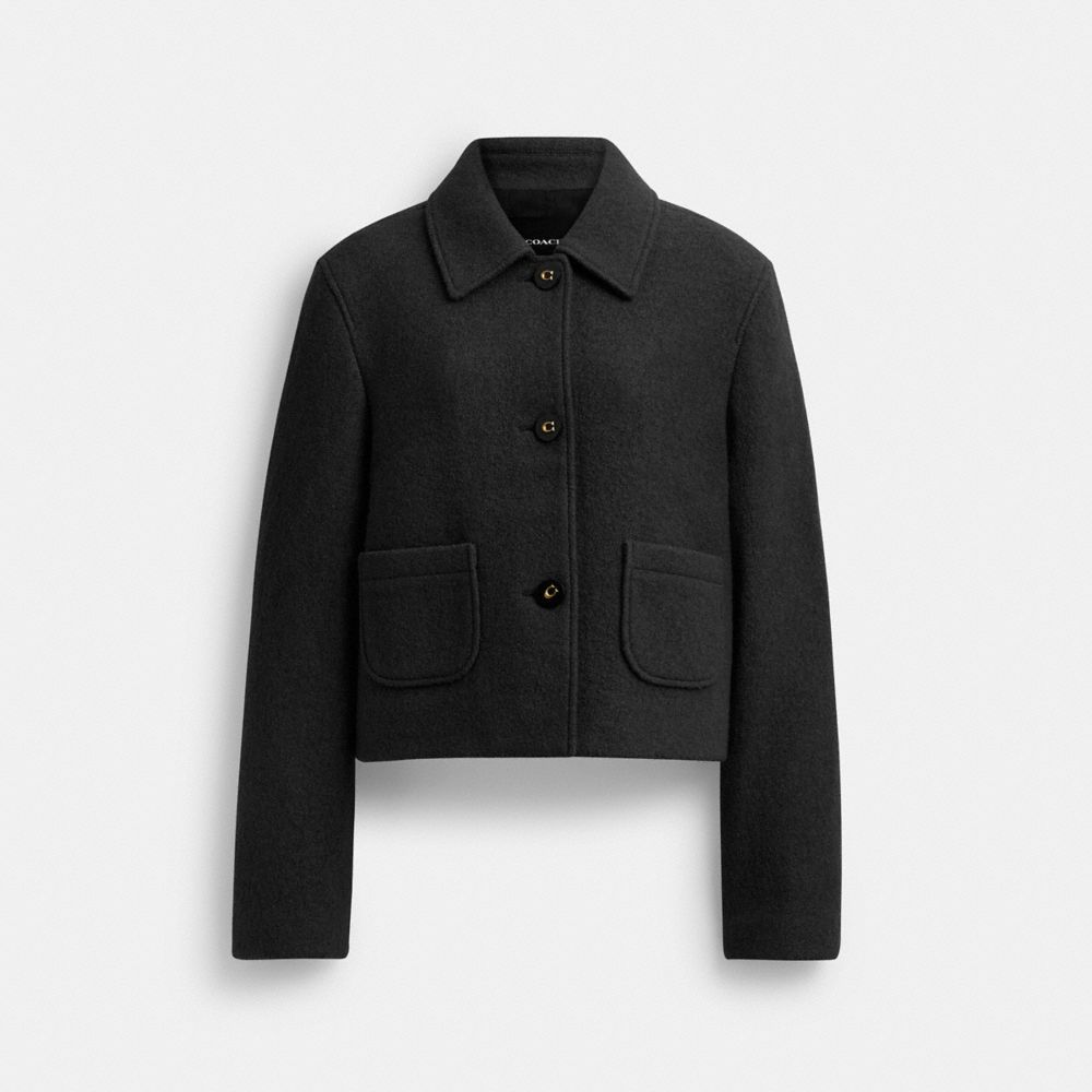 Coach wool coat online