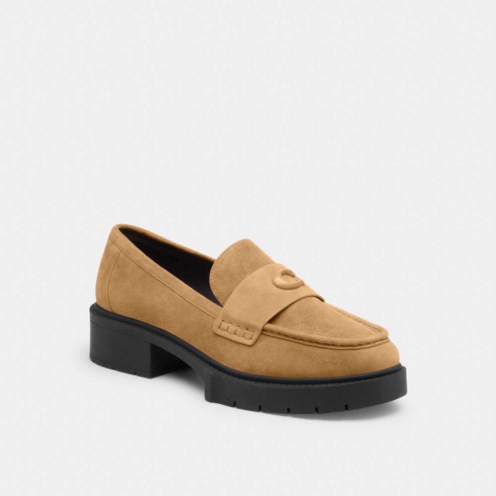 COACH®,Leah Loafer,,Front View image number 0