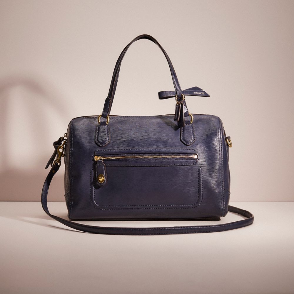 Restored Poppy East West Satchel
