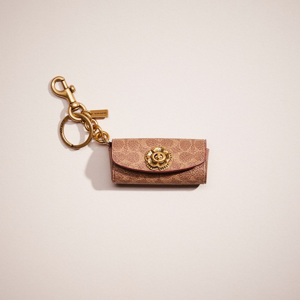 Coach Key holder - tan rust/tan 