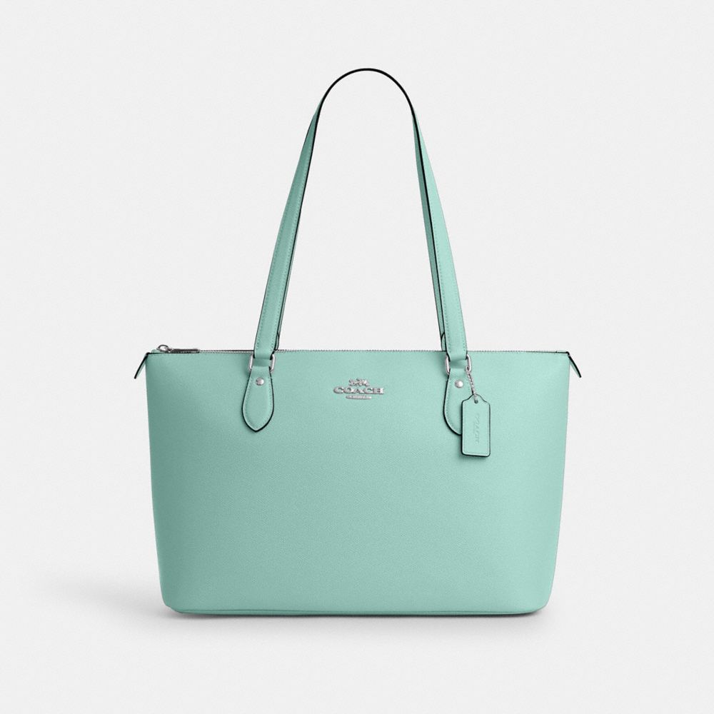 Coach mint green purse sale