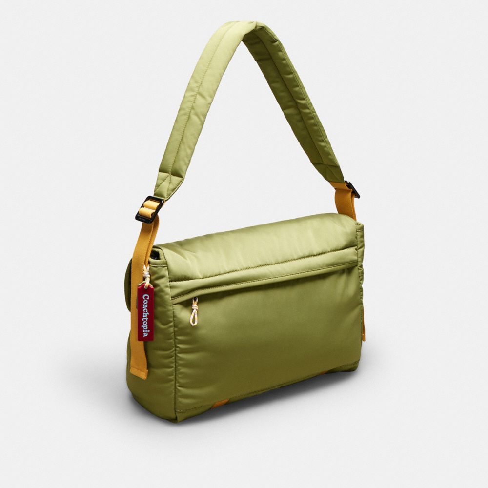 Coach Topia Loop Kuriertasche In Green