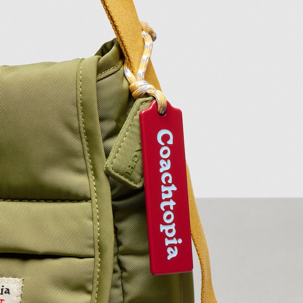 Coach Topia Loop Kuriertasche In Green
