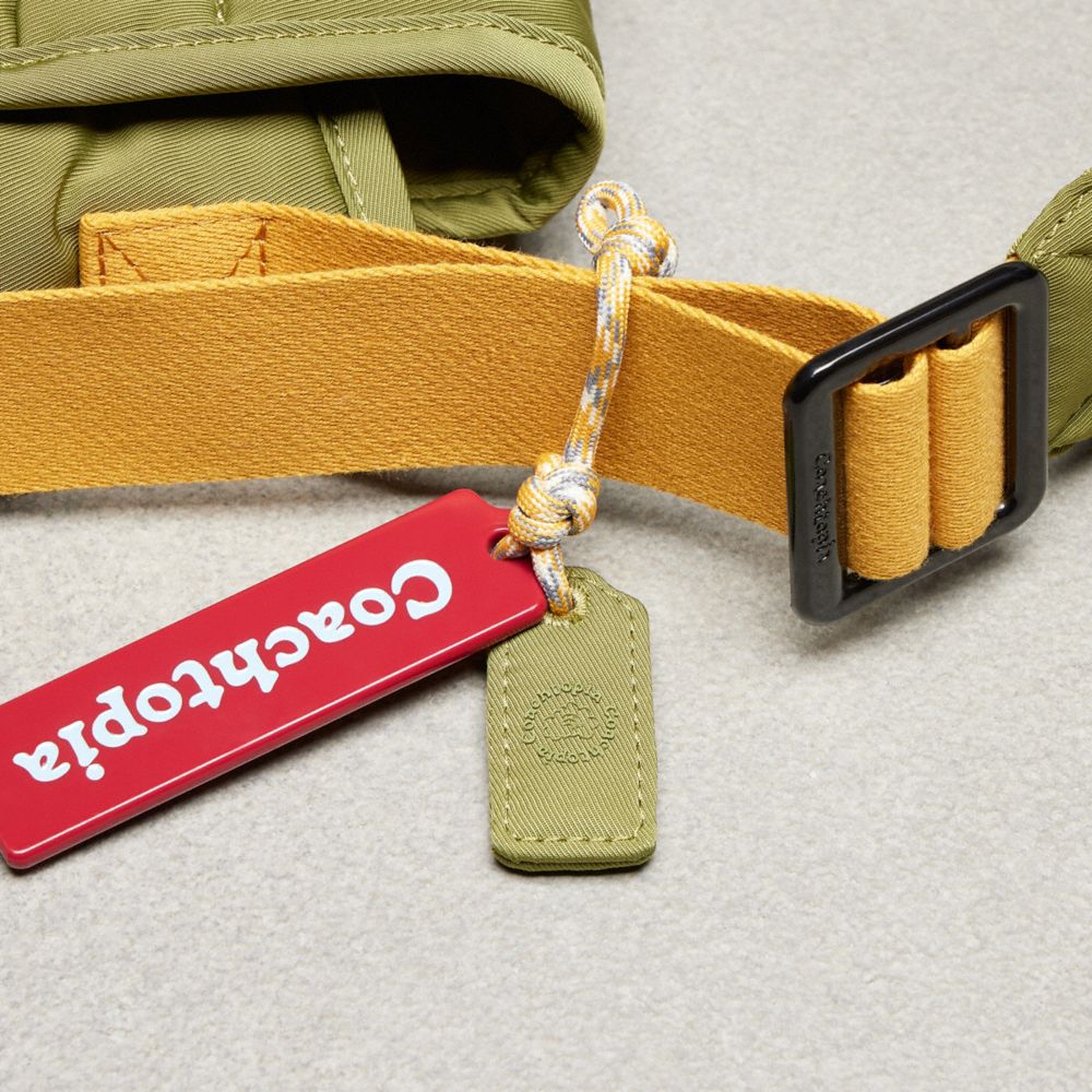 Coach Topia Loop Kuriertasche In Green