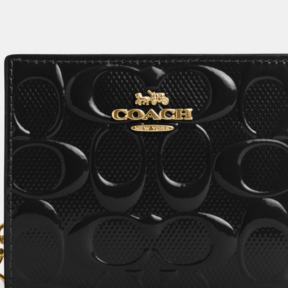 COACH®,Snap Wallet In Signature Leather,