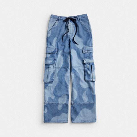 Мужские брюки Coach Cargo Pants With Wavy Wash