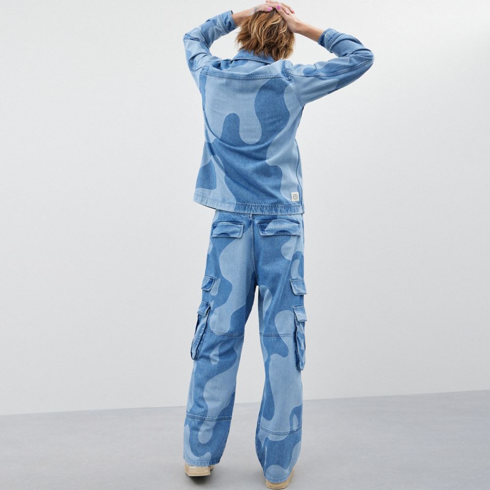 Мужские брюки Coach Cargo Pants With Wavy Wash — фото 5