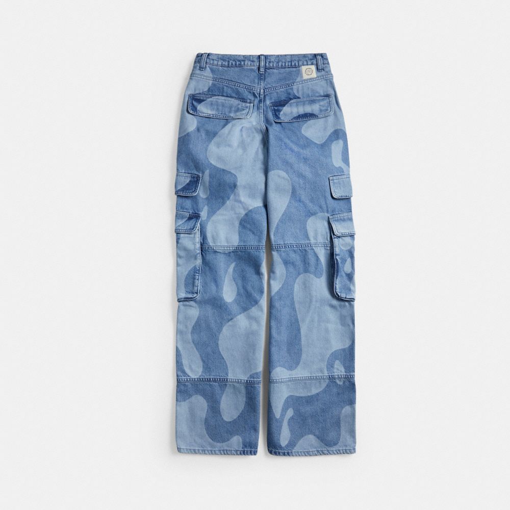Мужские брюки Coach Cargo Pants With Wavy Wash — фото 2