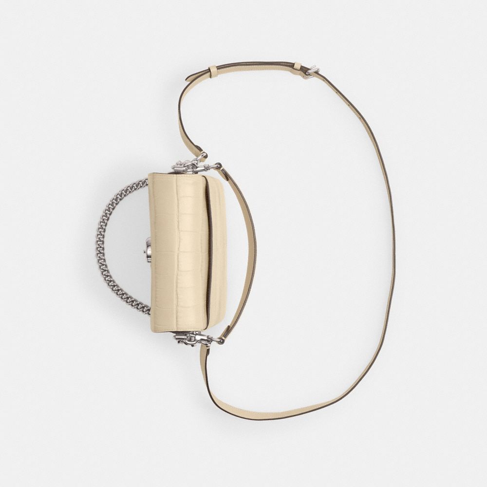COACH®,SAC BANDOULIÈRE CASSIE 19,Argent/Ivoire