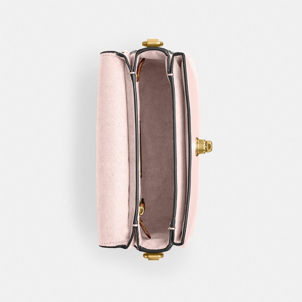 COACH®,SAC BANDOULIÈRE CASSIE 19,Laiton/Rose fard,Inside View,Top View