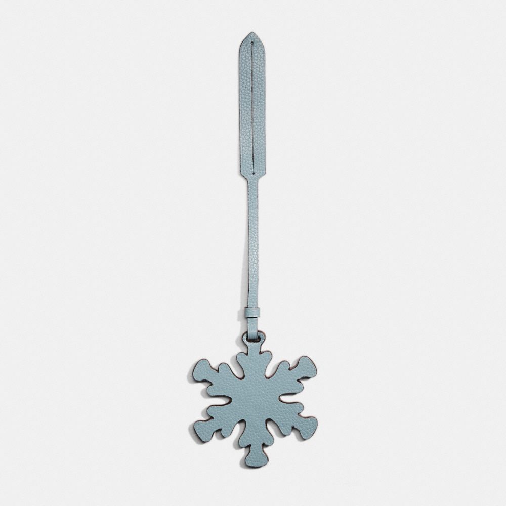 Remade Snowflake Bag Charm