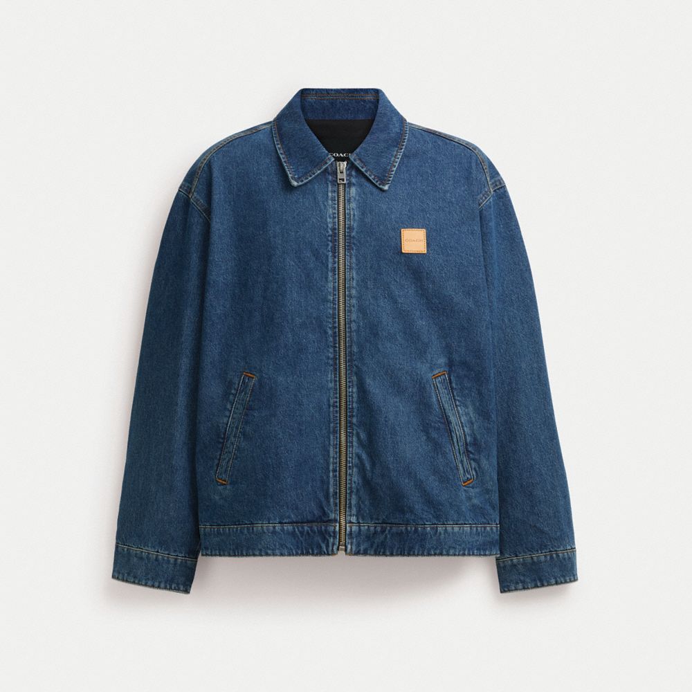 Coach jean jacket hotsell