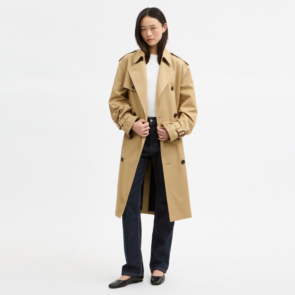 Женские куртки Coach Trench Coat — фото 3