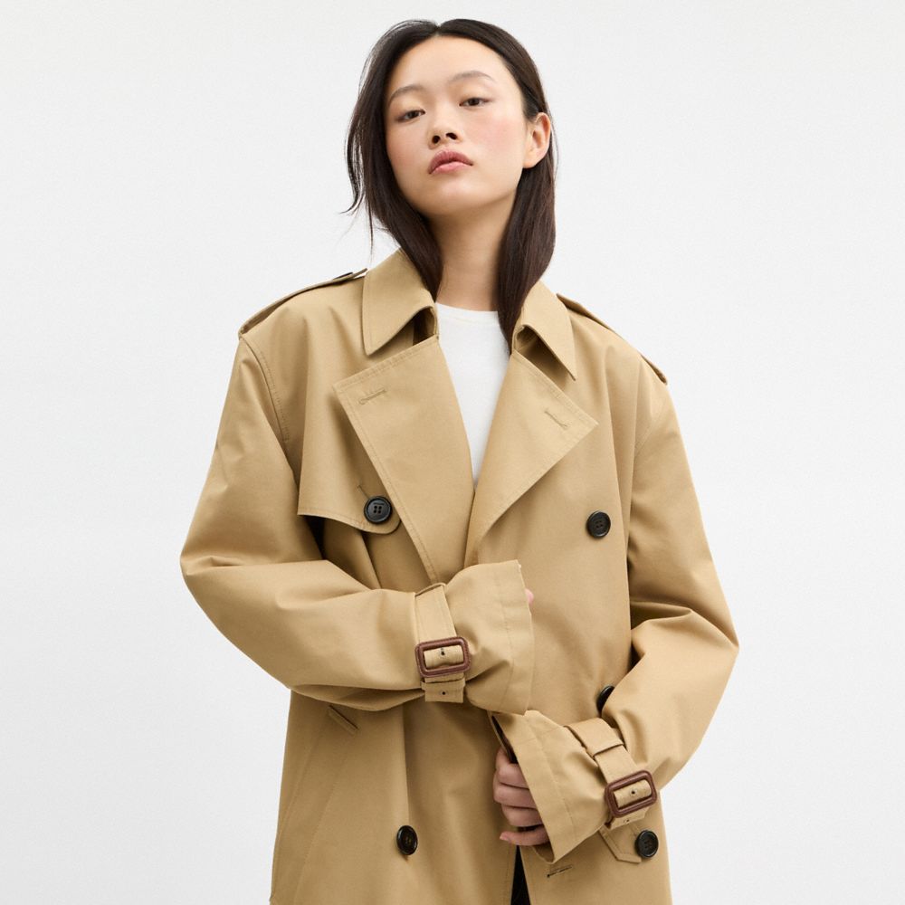 Женские куртки Coach Trench Coat — фото 5