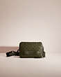 COACH®,RESTORED CHARTER CROSSBODY IN SIGNATURE LEATHER,Dark Shamrock,Front View