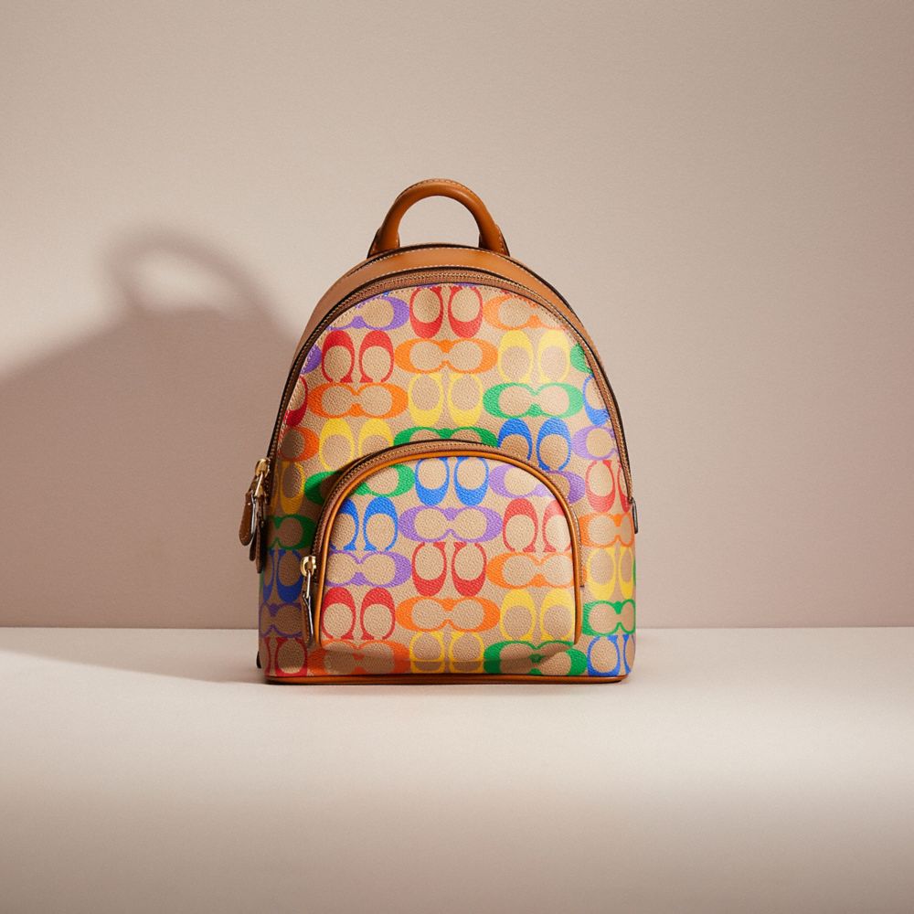 Coach hotsell multicolor backpack