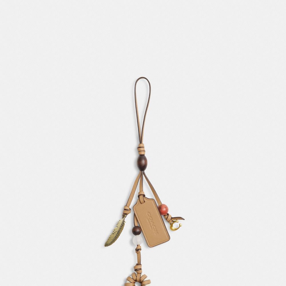 COACH Heritage Bag Charm