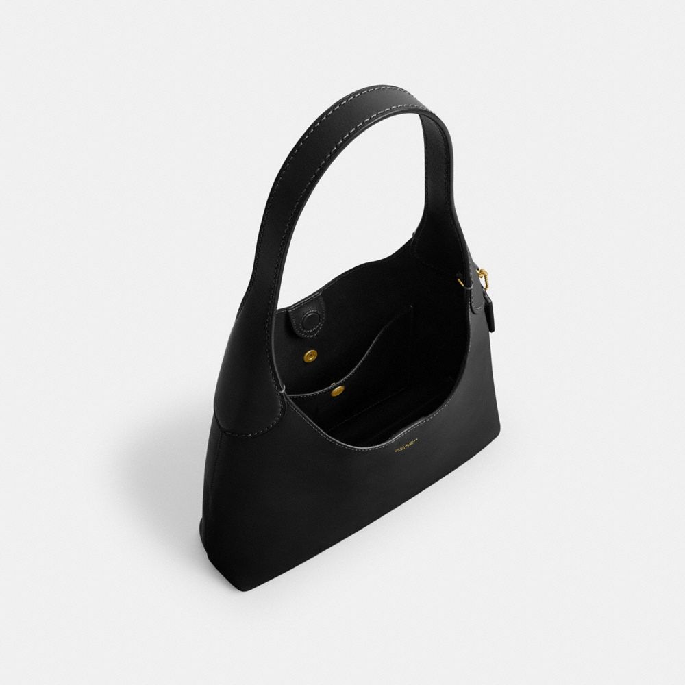 COACH®,Brooklyn Shoulder Bag 28,,Inside View,Top View
