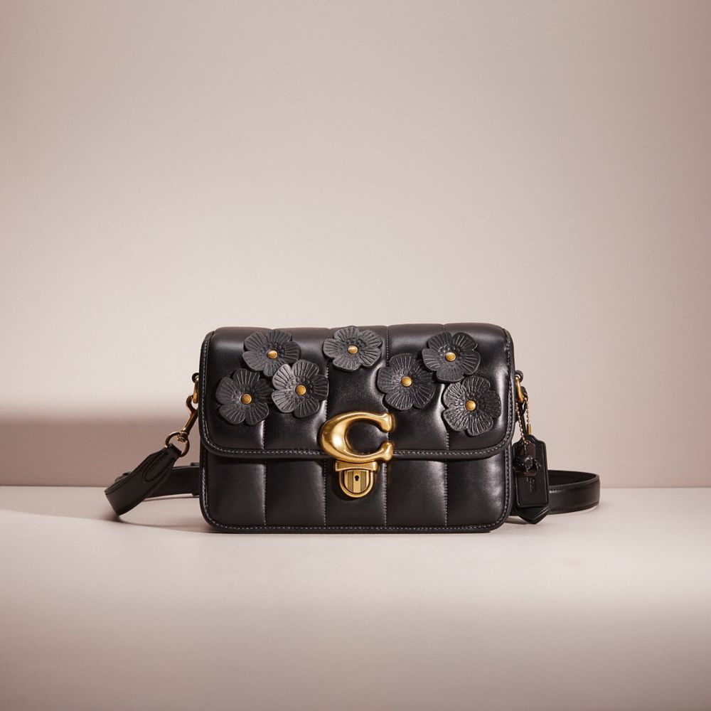 Coach dinky quilted black sale