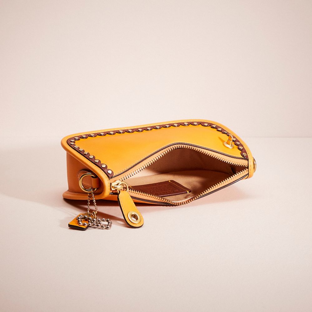 COACH®,Upcrafted Swinger 20 In Original Natural Leather,,Inside View,Top View