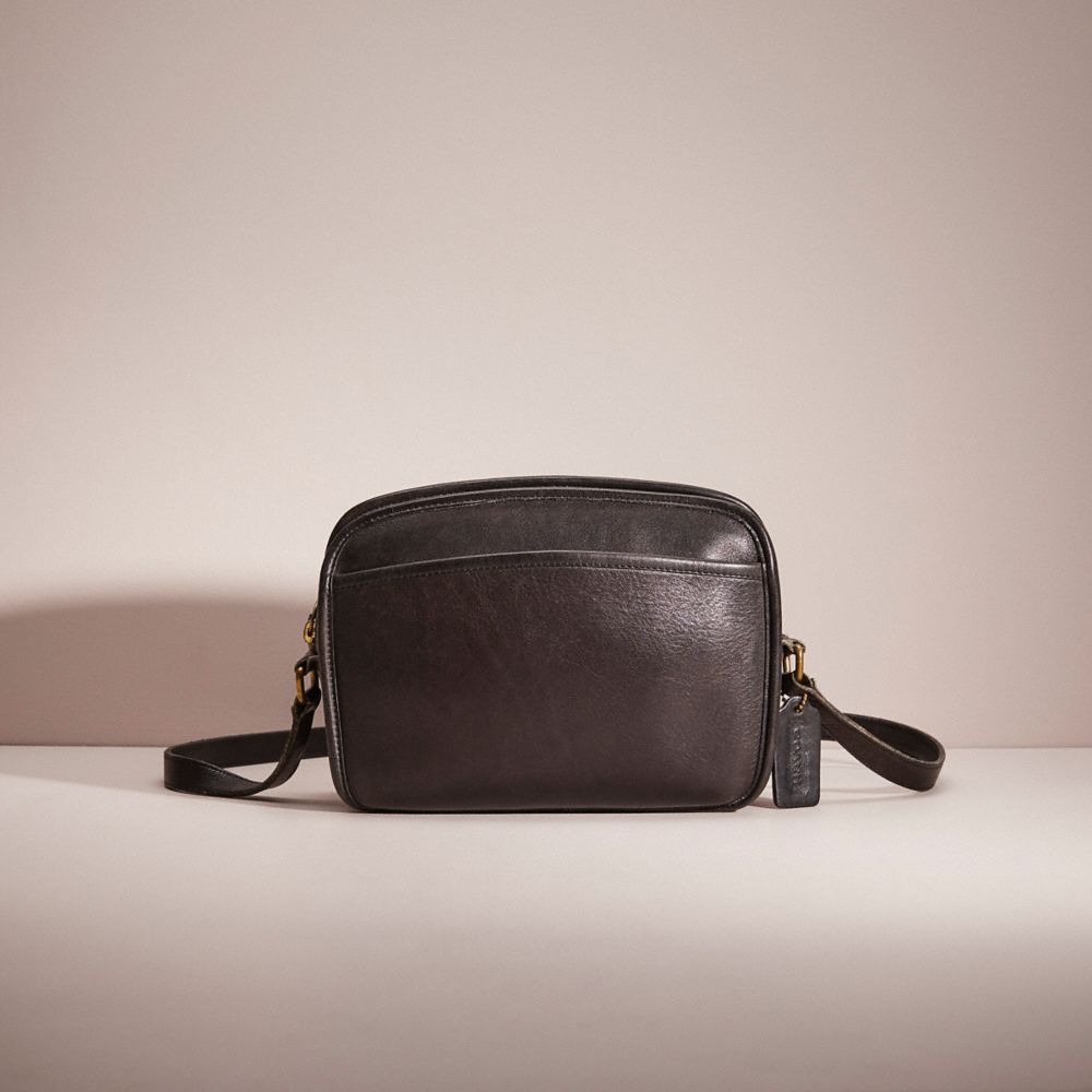 Vintage black coach online crossbody