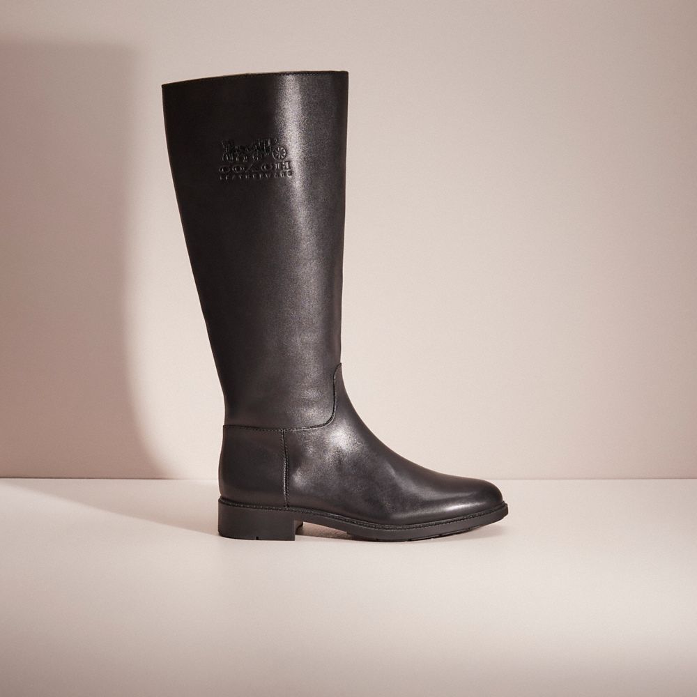 Coach wide shop calf boots