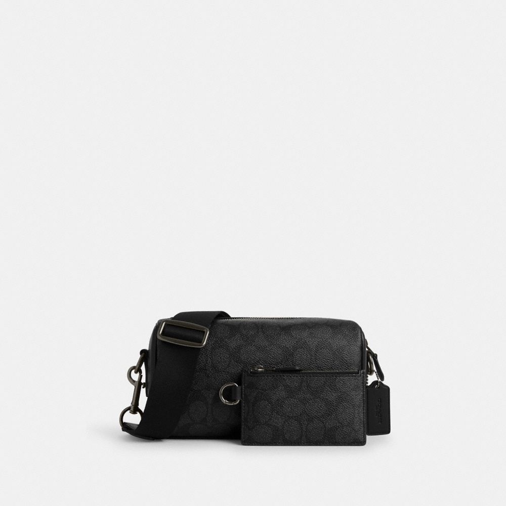 COACH Outlet Axel Crossbody Bag In Signature Canvas