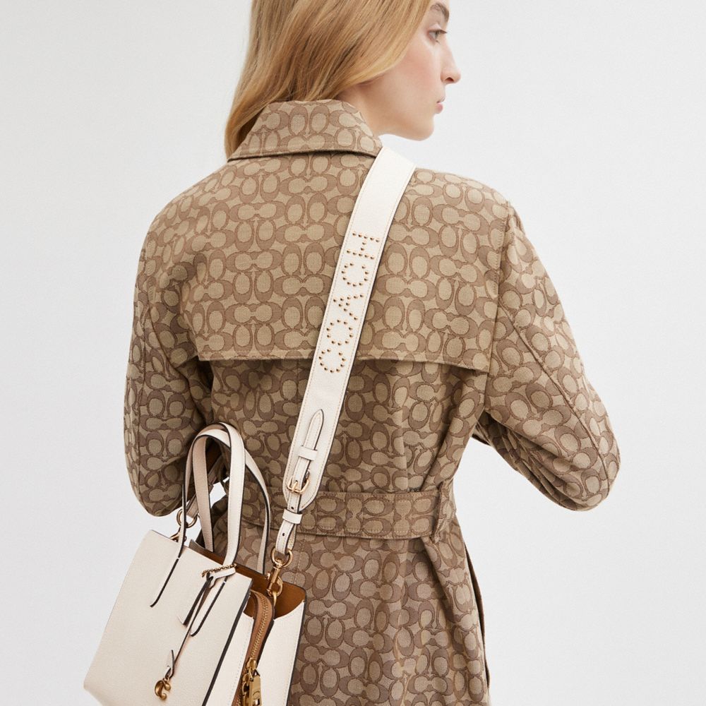 COACH®,Remade Embellished Long Bag Strap,,Detail View