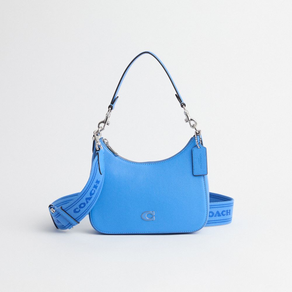 Onna Ehrlich Slate blue hobo Crossbody outlets