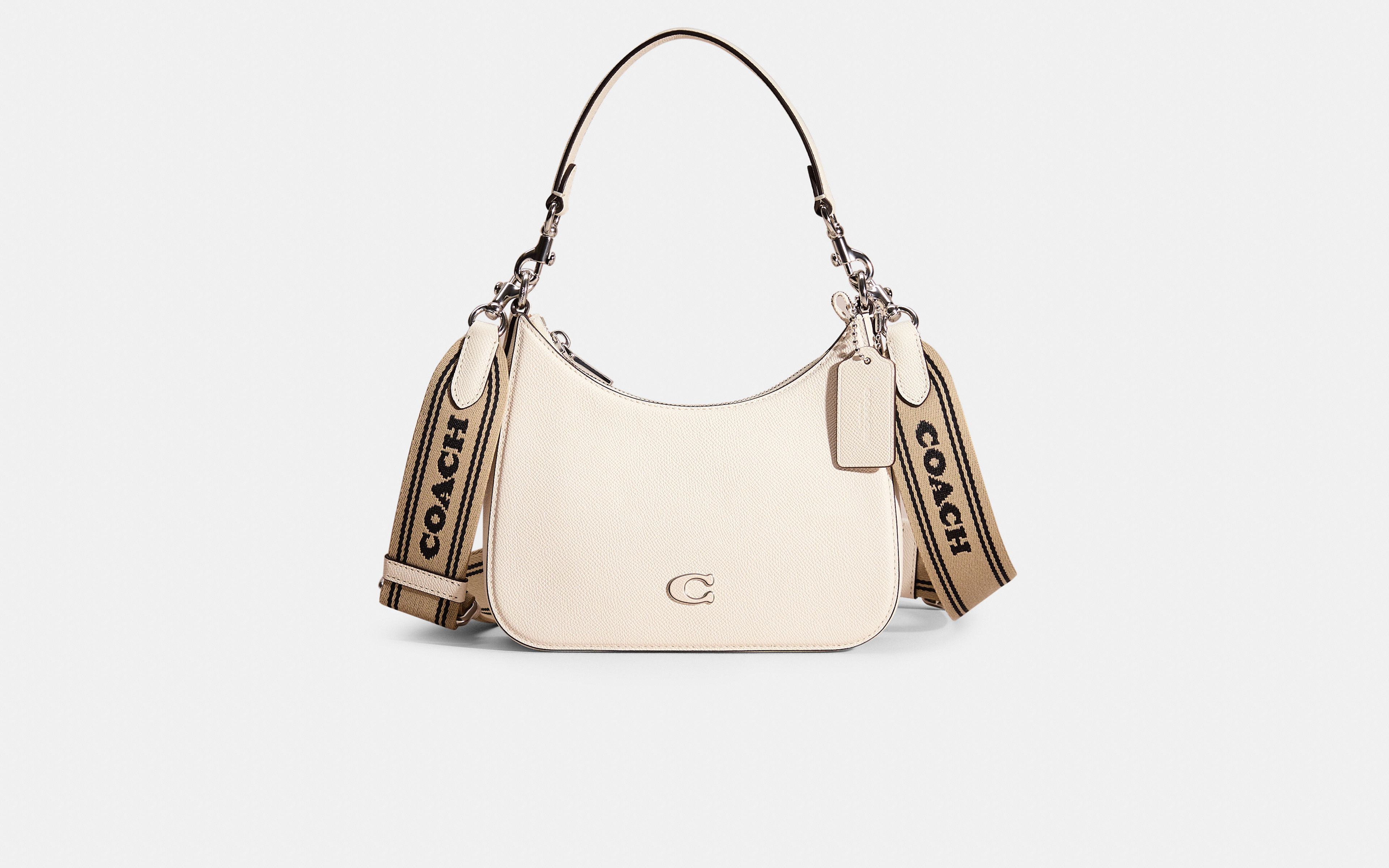 Restored Hobo Crossbody With Signature Canvas