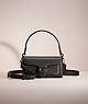 COACH®,RESTORED TABBY SHOULDER BAG 20,Small,Pewter/Black,Front View