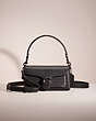COACH®,RESTORED TABBY SHOULDER BAG 20,Small,Pewter/Black,Front View