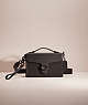 COACH®,RESTORED TABBY BOX BAG,Pewter/Black,Front View