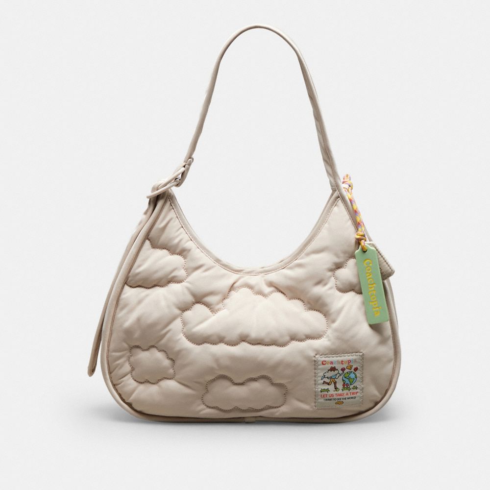 COACH COACHTOPIA LOOP ERGO BAG WITH CLOUD QUILTING 