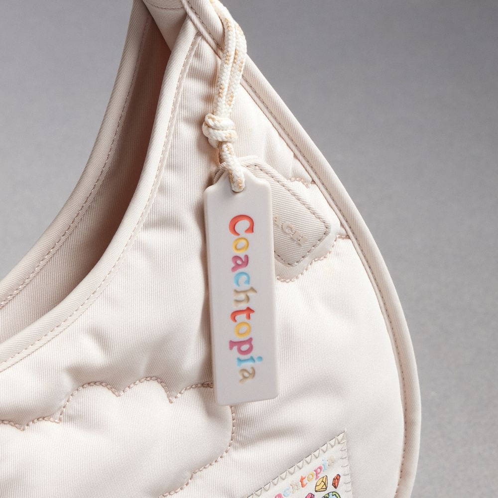COACH®,Coachtopia Loop Ergo Bag With Cloud Quilting,Lining Polyester,Shoulder Bag,Plastic,Logo,Tag Embellishment,Casual,,Group View
