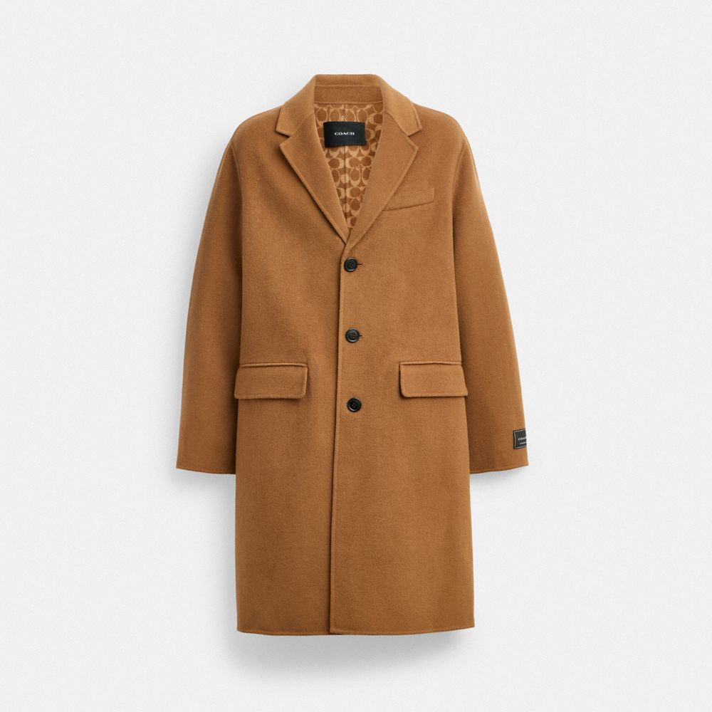 COACH Double Breasted Wool Coat