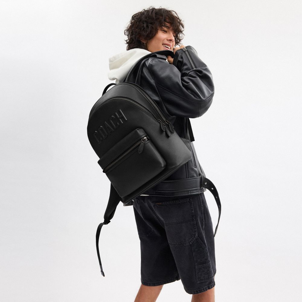 Shop Coach Charter Backpack With  Graphic