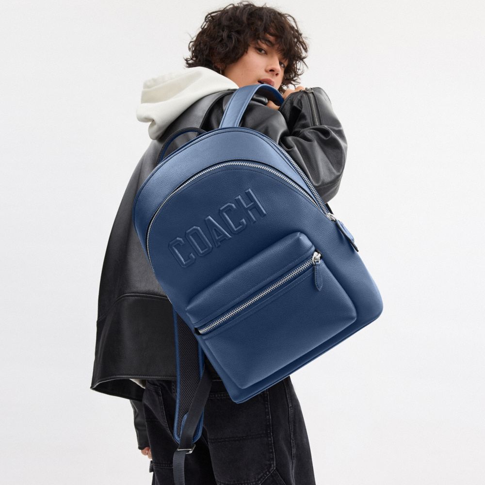 Coach Charter Backpack With  Graphic
