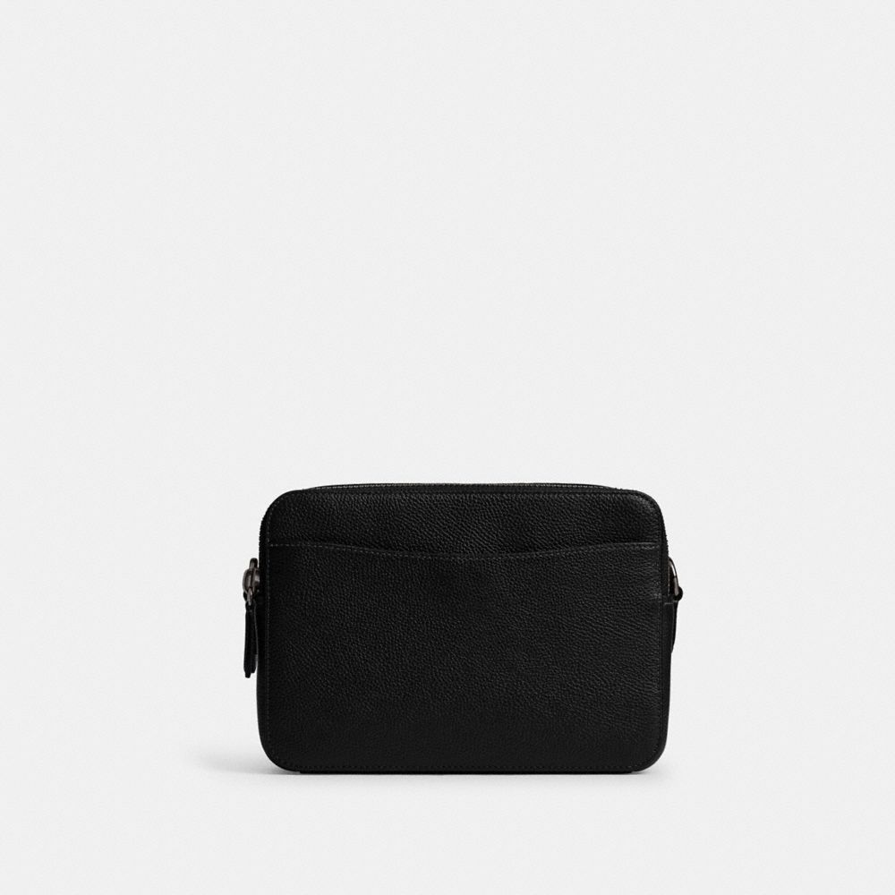 Coach Charter Crossbody Bag 24 With  Graphic In Black