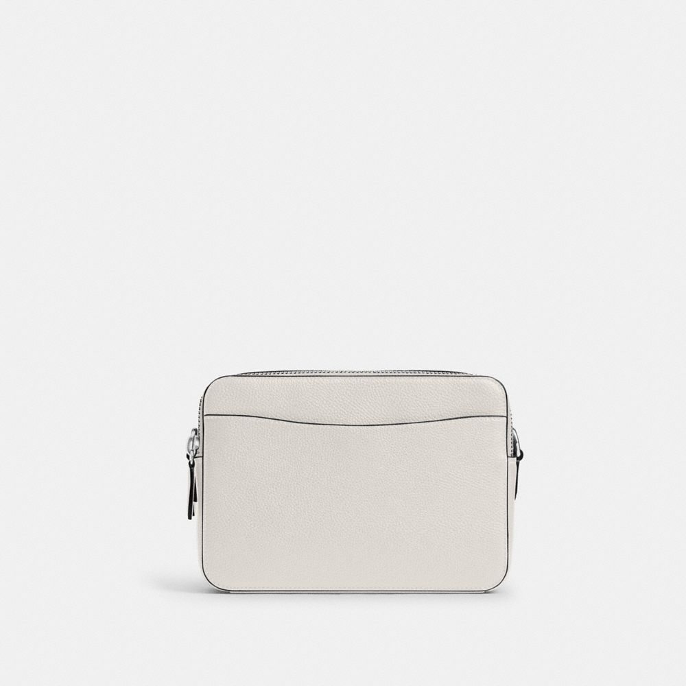 Coach Charter Crossbody Bag 24 With  Graphic In Chalk